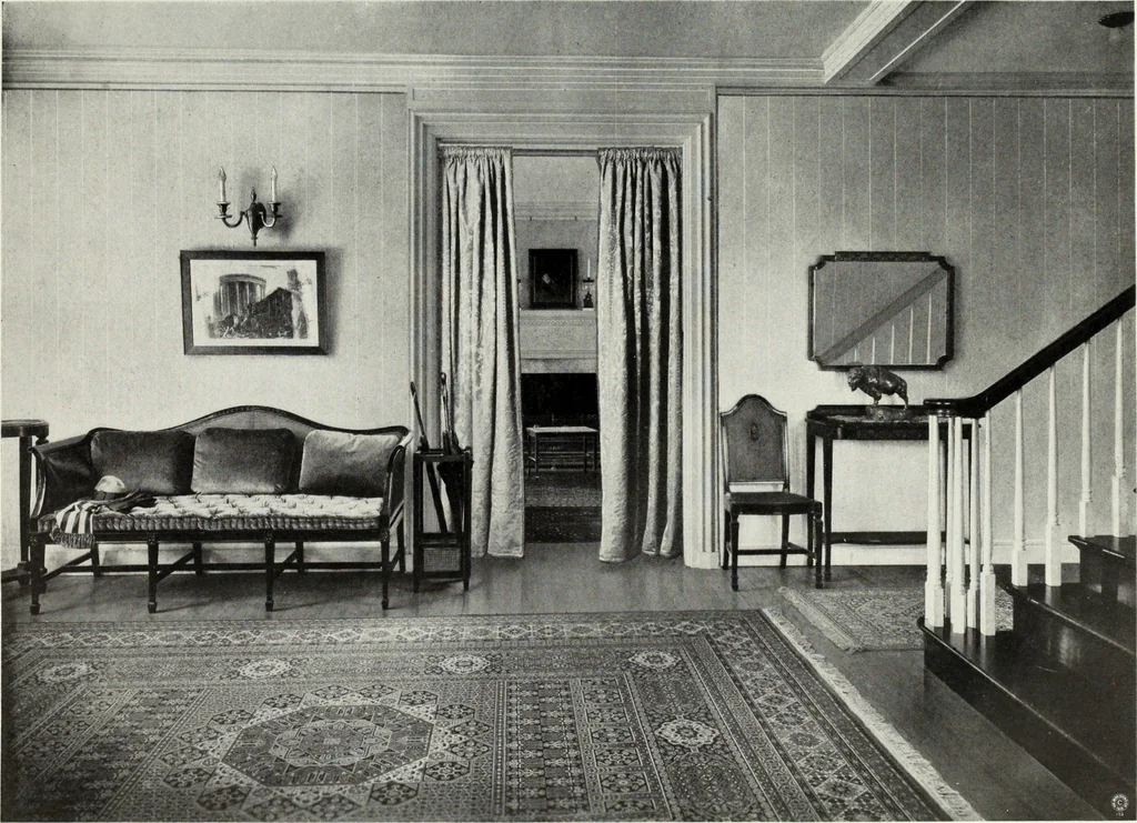 An illustration from Color schemes for the home and model interiors, 1919, leaf 40
