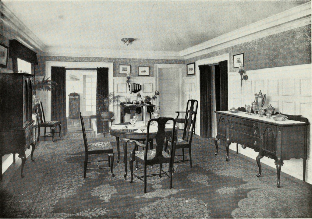 An illustration from Color schemes for the home and model interiors, 1919, leaf 46