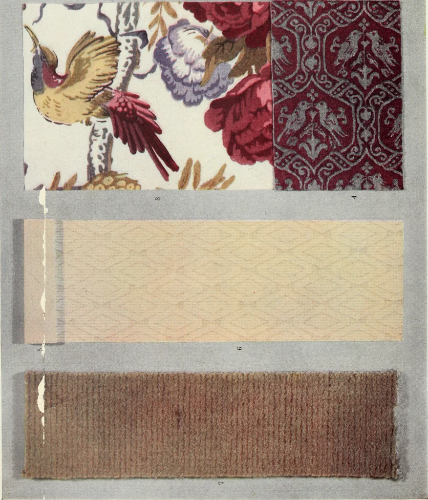 An illustration from Color schemes for the home and model interiors, 1919, leaf 49