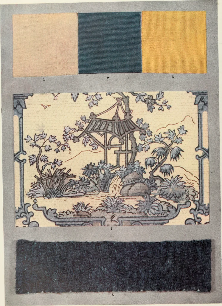 An illustration from Color schemes for the home and model interiors, 1919, leaf 67