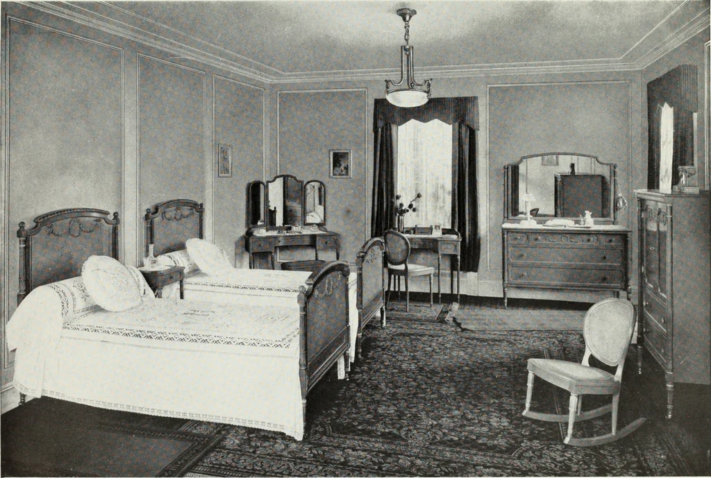 An illustration from Color schemes for the home and model interiors, 1919, leaf 88