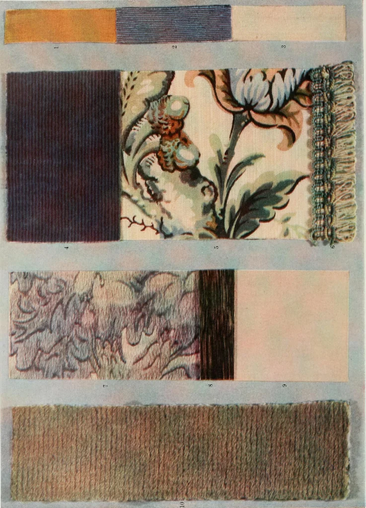 An illustration from Color schemes for the home and model interiors, 1919, leaf 49