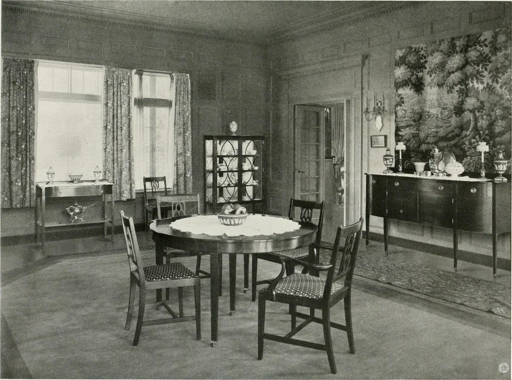 An illustration from Color schemes for the home and model interiors, 1919, leaf 62