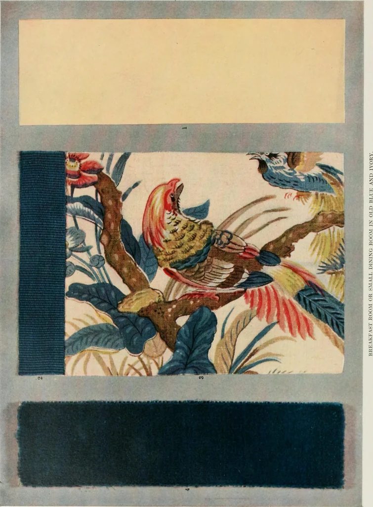 An illustration from Color schemes for the home and model interiors, 1919, leaf 69