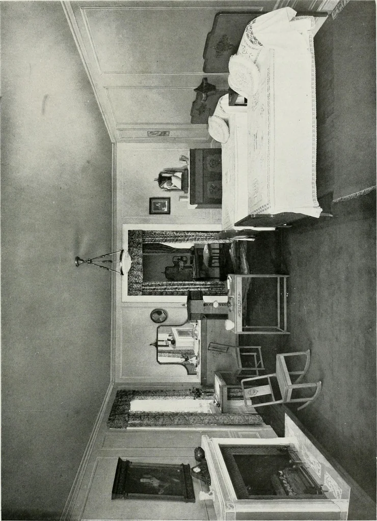An illustration from Color schemes for the home and model interiors, 1919, leaf 90