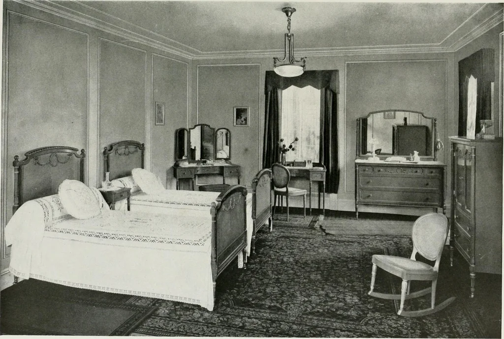 An illustration from Color schemes for the home and model interiors, 1919, leaf 94