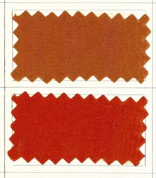 An illustration from Colors on weighted silk, 1920, leaf 15