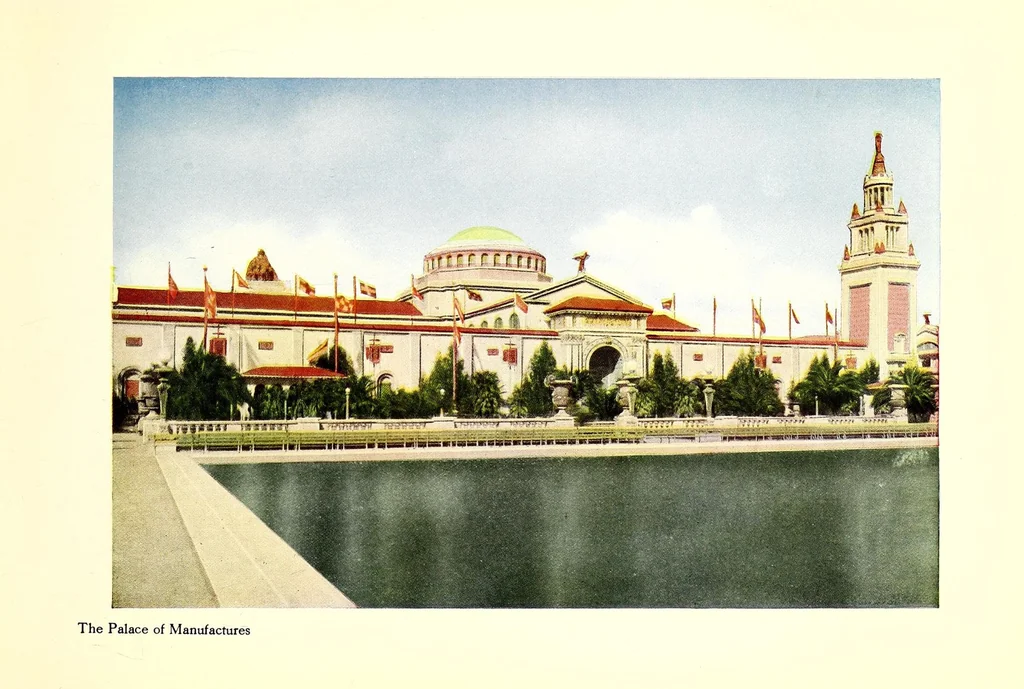 An illustration from Colortypes of the Panama-Pacific International Exposition at San Francisco, 1915 : official publication, 1915, leaf 17