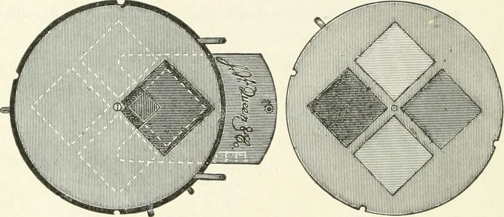 An illustration from Color-vision and color blindness, a practical manual for railroad surgeons, 1920, leaf 99