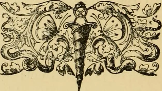An illustration from Colouration in animals and plants, 1886, leaf 105
