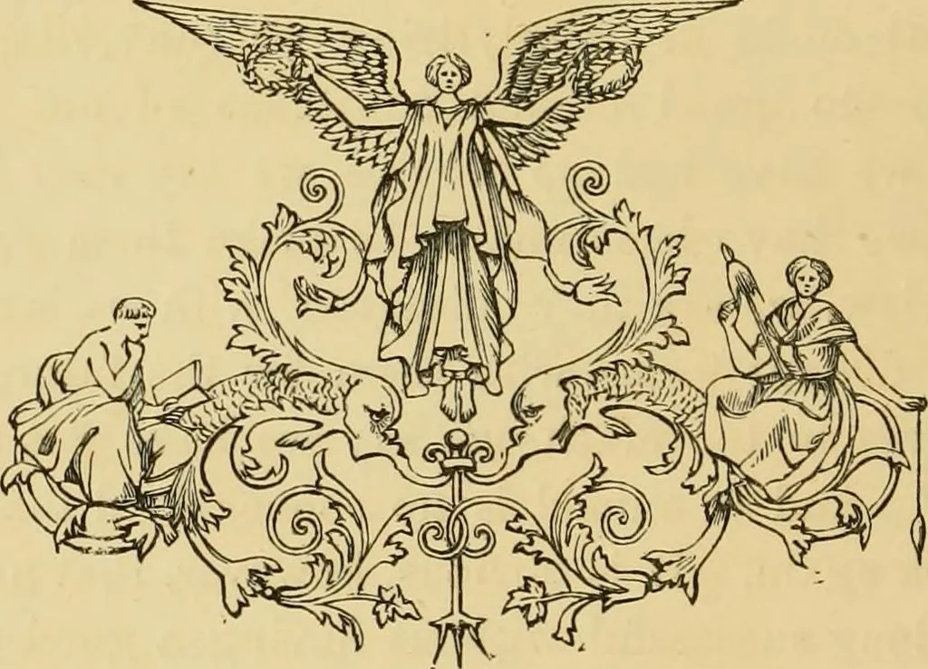 An illustration from Colouration in animals and plants, 1886, leaf 61