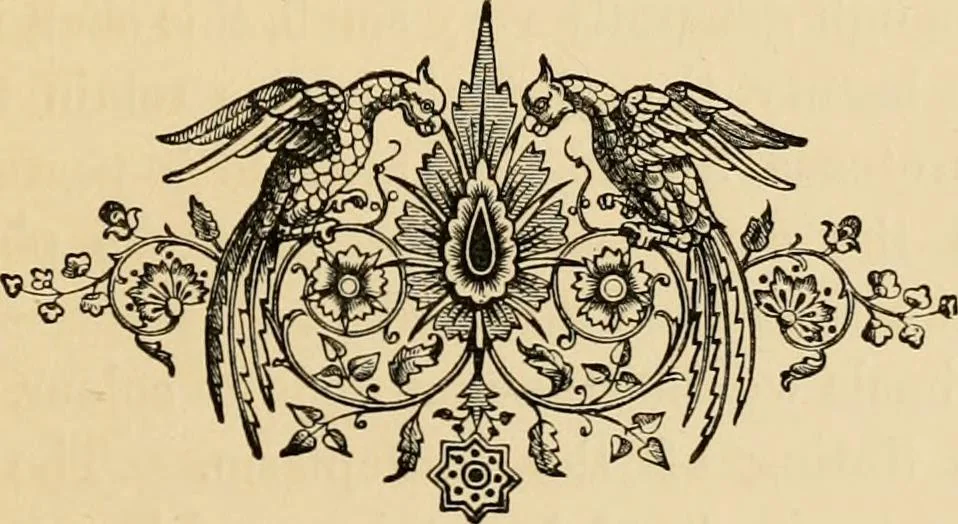 An illustration from Colouration in animals and plants, 1886, leaf 84