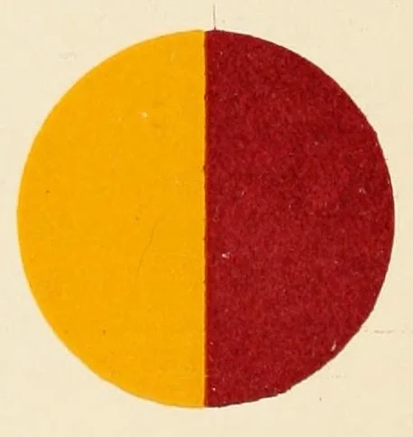 An illustration from Colour : an elementary manual for students, 1907, leaf 112