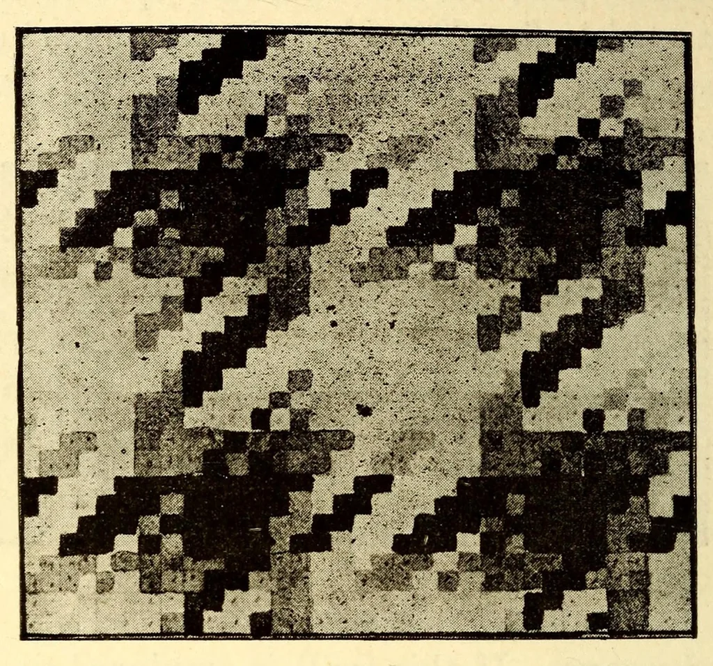An illustration from Colour in woven design, 1890, leaf 292