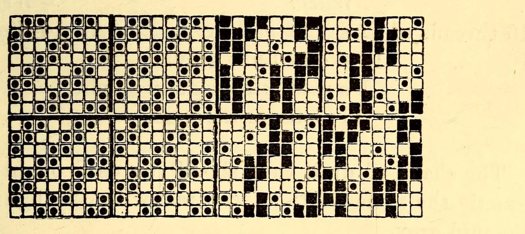 An illustration from Colour in woven design, 1890, leaf 393