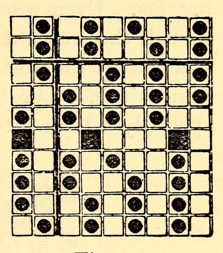 An illustration from Colour in woven design, 1890, leaf 409