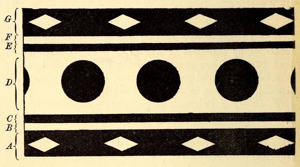 An illustration from Colour in woven design, 1890, leaf 50