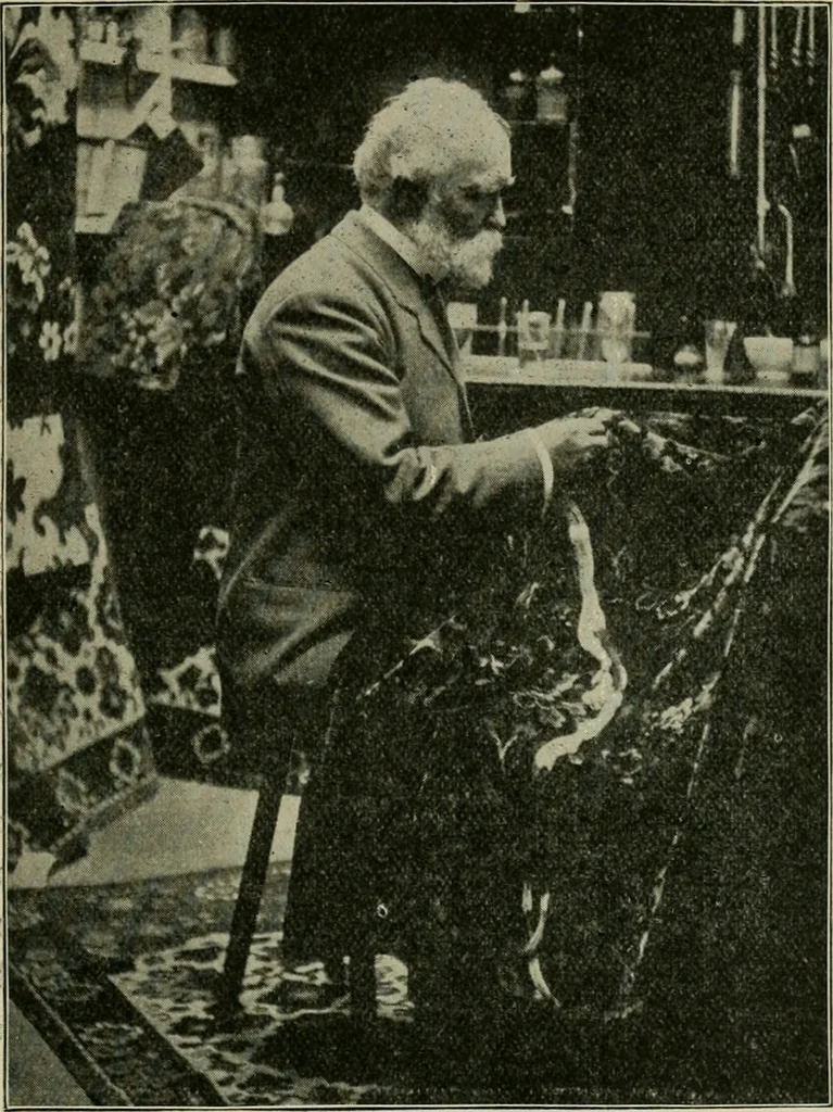 An illustration from Colour-matching on textiles : a manual intended for the use of dyers, calico printers, and textile colour chemists, containing coloured frontispiece, twenty-nine illustrations, and fourteen dyed patterns in appendix, 1901, leaf 68