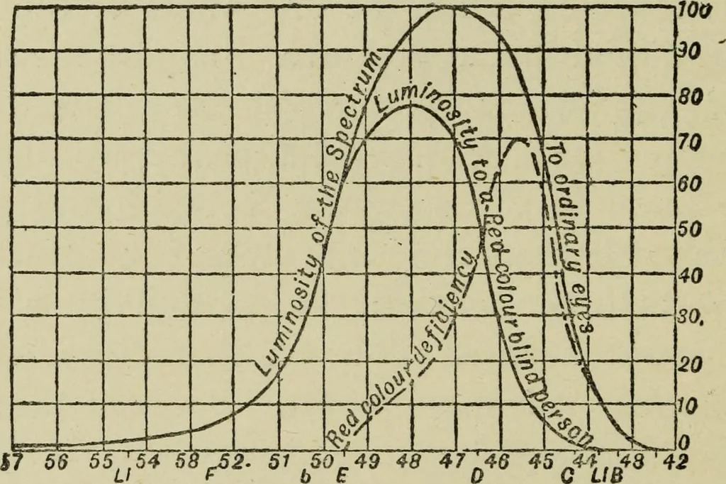 An illustration from Colour measurement and mixture. Published under the direction of the Committee of General Literature and Education appointed by the Society for Promoting Christian Knowledge, 1891, leaf 81