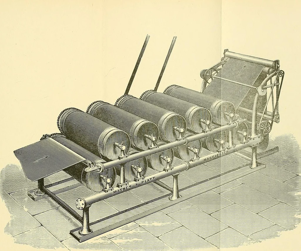 An illustration from The colour printing of carpet yarns; a useful manual for colour-chemists and textile printers, 1900, leaf 110