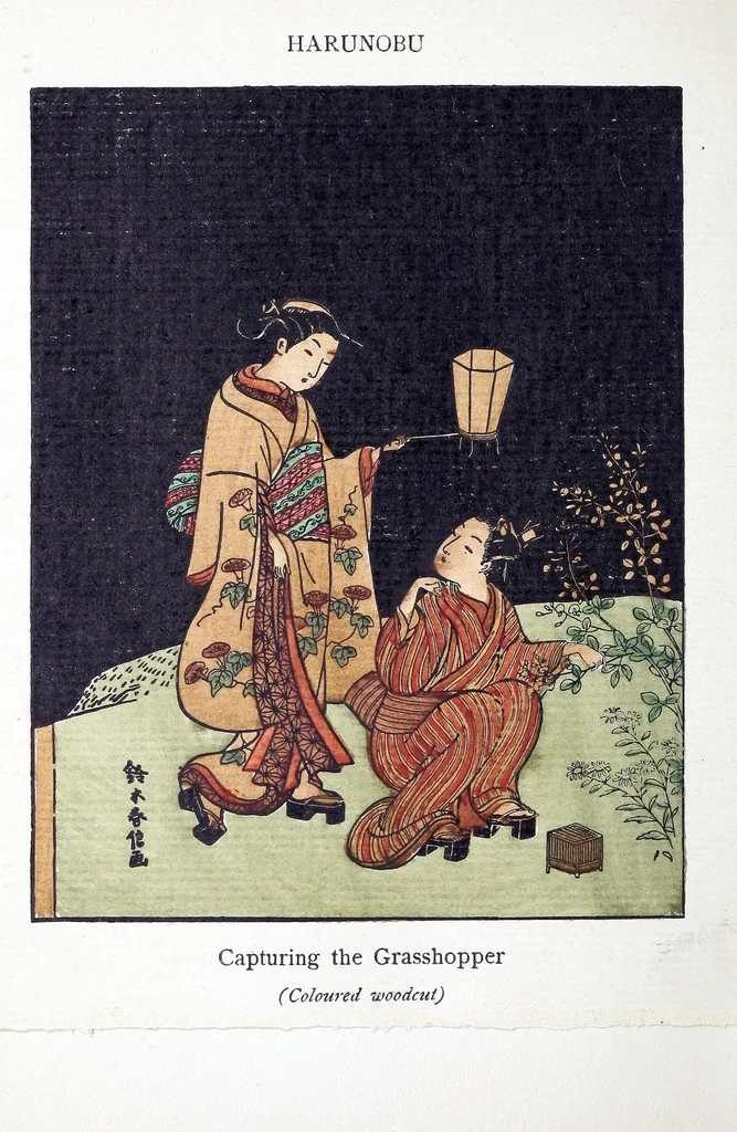 An illustration from The colour prints of Japan : an appreciation and history, 1906, leaf 8
