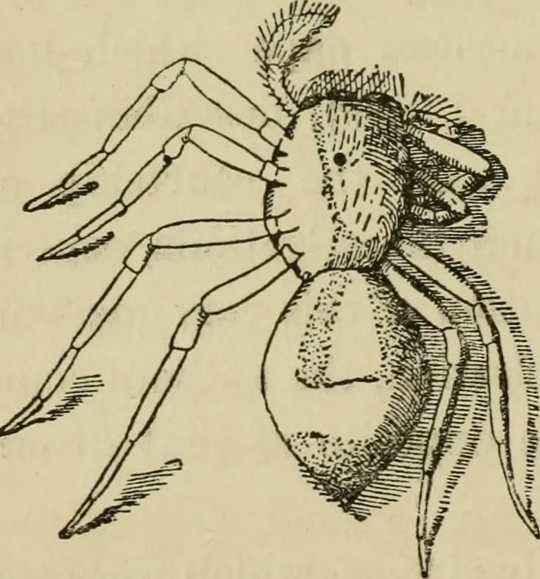 An illustration from The colours of animals, their meaning and use, especially considered in the case of insects;, 1890, leaf 325