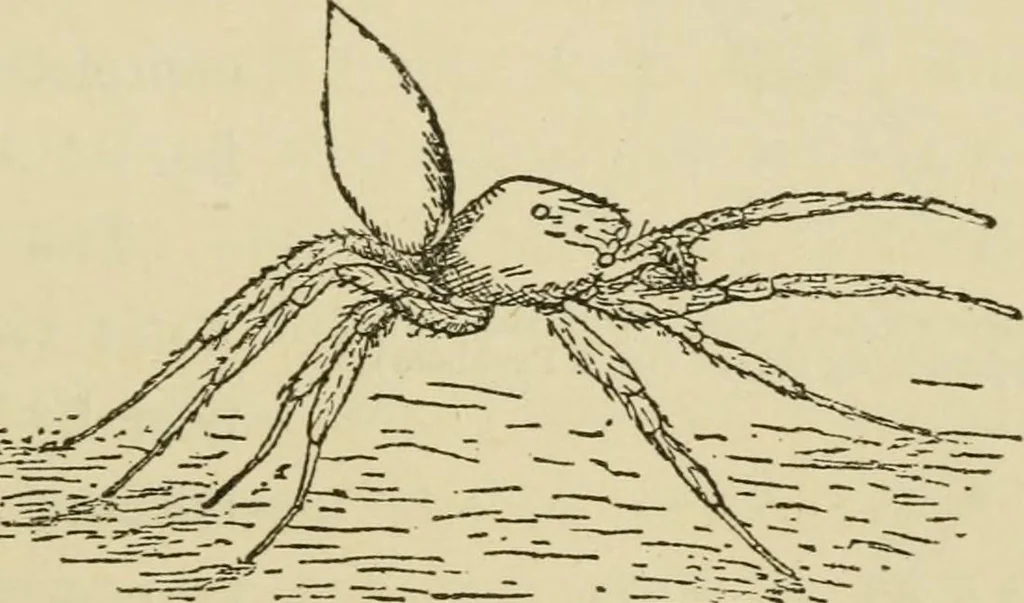 An illustration from The colours of animals, their meaning and use, especially considered in the case of insects;, 1890, leaf 328