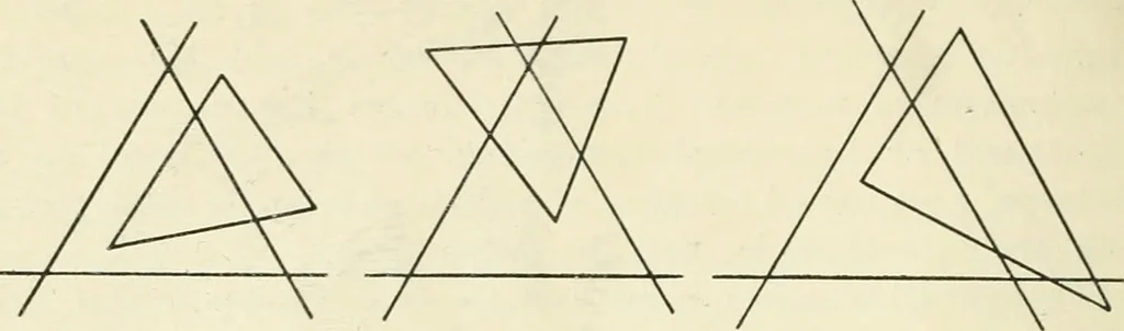 An illustration from Colour vision, a discussion of the leading phenomena and their physical laws, 1922, leaf 77