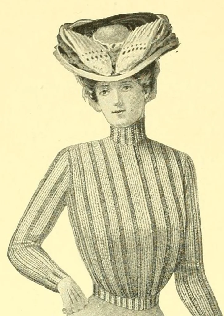 An illustration from The Columbia book of the use of yarns .., 1904, leaf 44