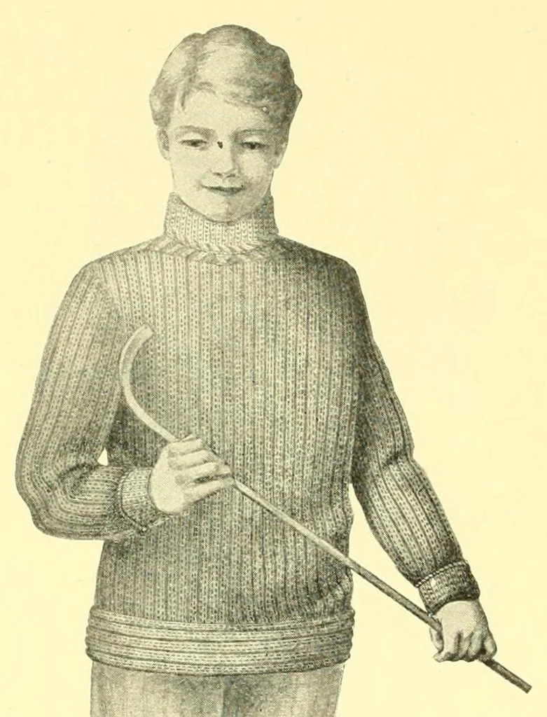An illustration from The Columbia book of the use of yarns .., 1904, leaf 68