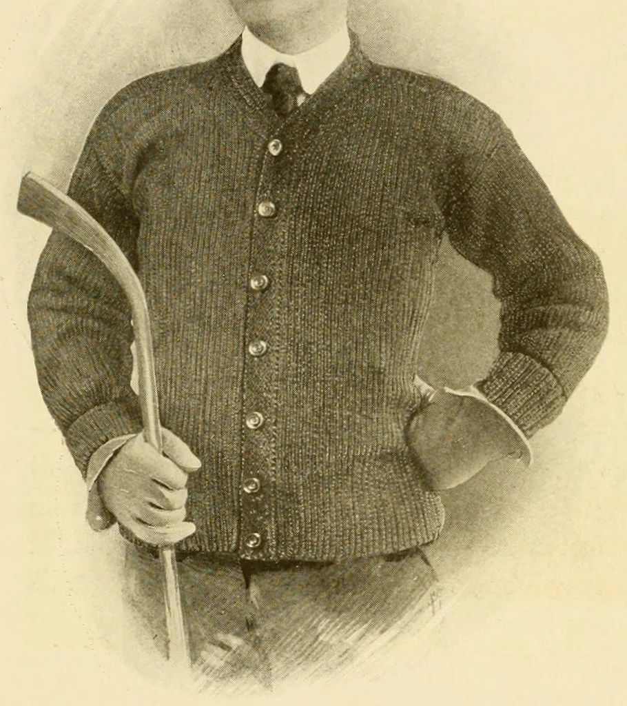 An illustration from The Columbia book of yarns;, 1907, leaf 174