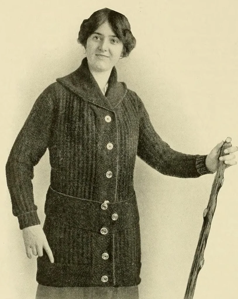 An illustration from The Columbia book of yarns, 1915, leaf 148