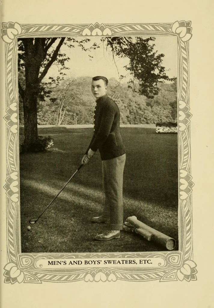 An illustration from The Columbia book of yarns, 1918, leaf 205
