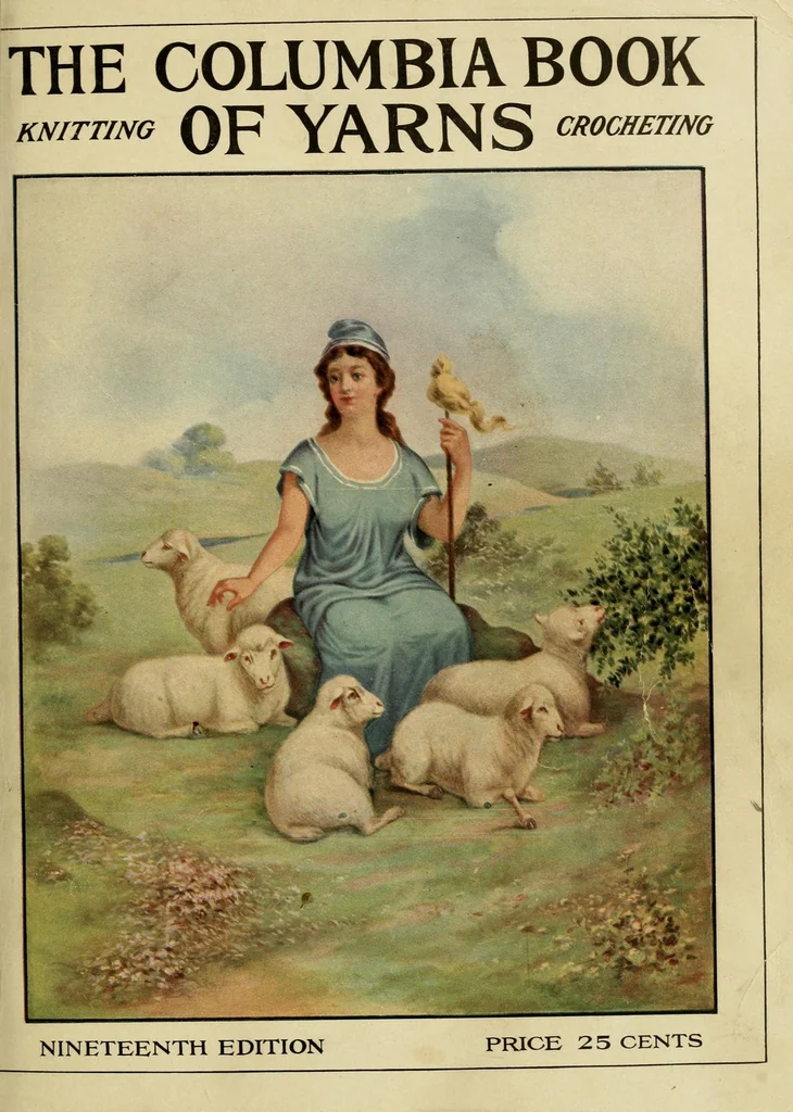 An illustration from The Columbia book of yarns, 1918, leaf 5