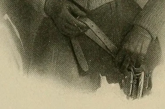 An illustration from The Columbia book of yarns;, 1908, leaf 134
