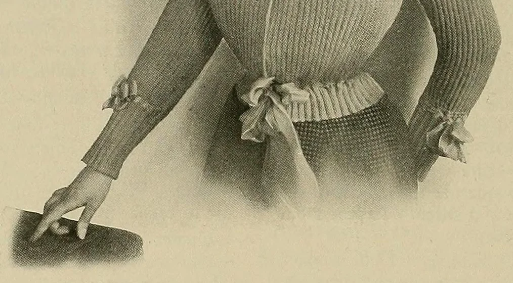 An illustration from The Columbia book of yarns;, 1908, leaf 158