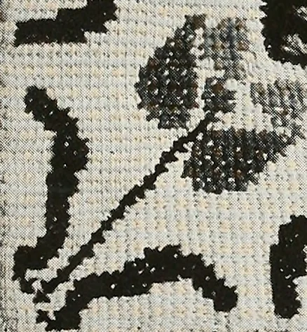 An illustration from The Columbia book of yarns : containing a manual of knitting and crocheting, 1916, leaf 113