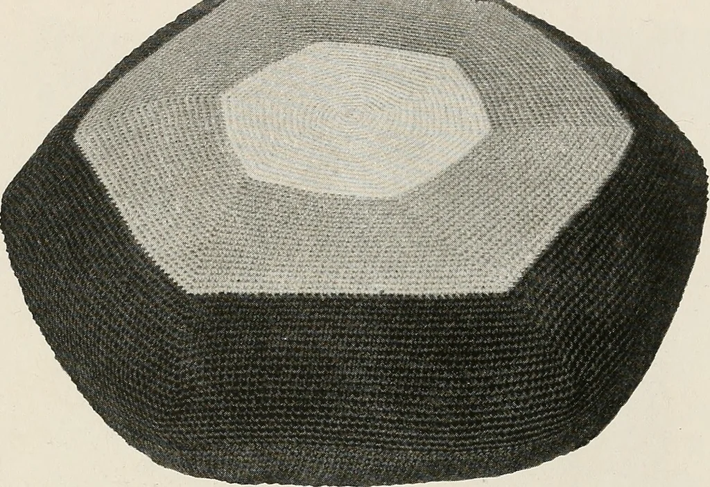 An illustration from The Columbia book of yarns : containing a manual of knitting and crocheting, 1916, leaf 125