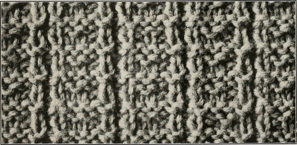 An illustration from The Columbia book of yarns : containing a manual of knitting and crocheting, 1916, leaf 151