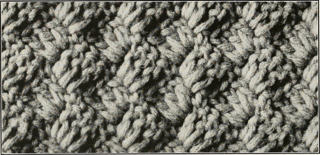 An illustration from The Columbia book of yarns : containing a manual of knitting and crocheting, 1916, leaf 153