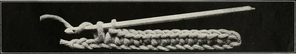 An illustration from The Columbia book of yarns : containing a manual of knitting and crocheting, 1916, leaf 16