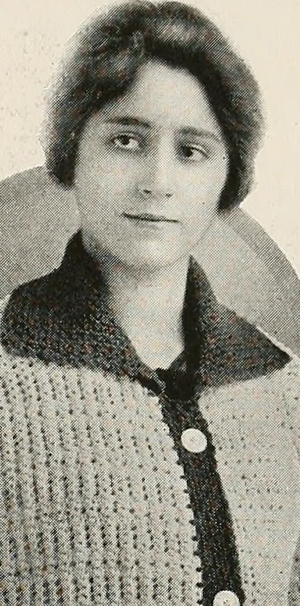 An illustration from The Columbia book of yarns : containing a manual of knitting and crocheting, 1916, leaf 188