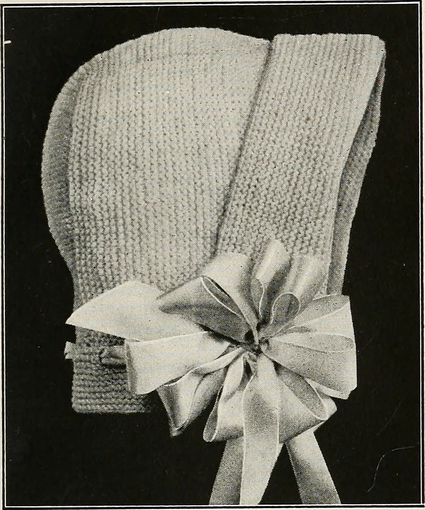 An illustration from The Columbia book of yarns : containing a manual of knitting and crocheting, 1916, leaf 20