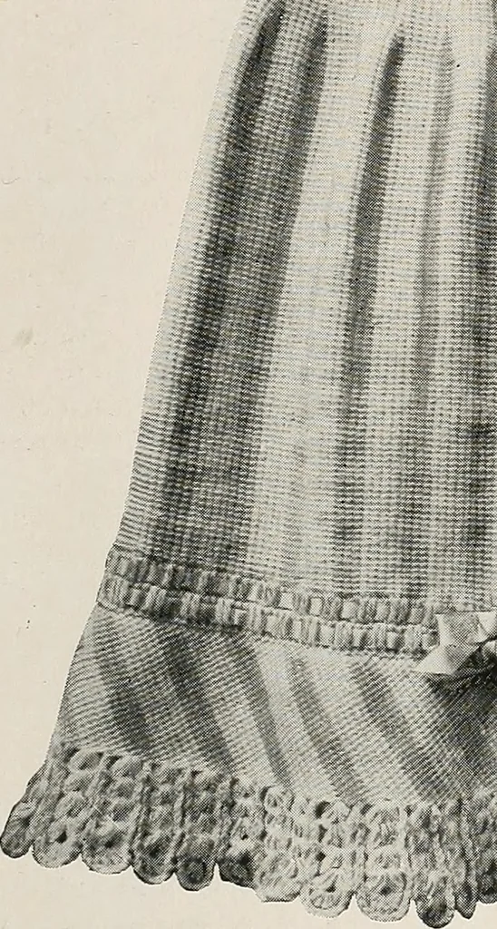 An illustration from The Columbia book of yarns : containing a manual of knitting and crocheting, 1916, leaf 206