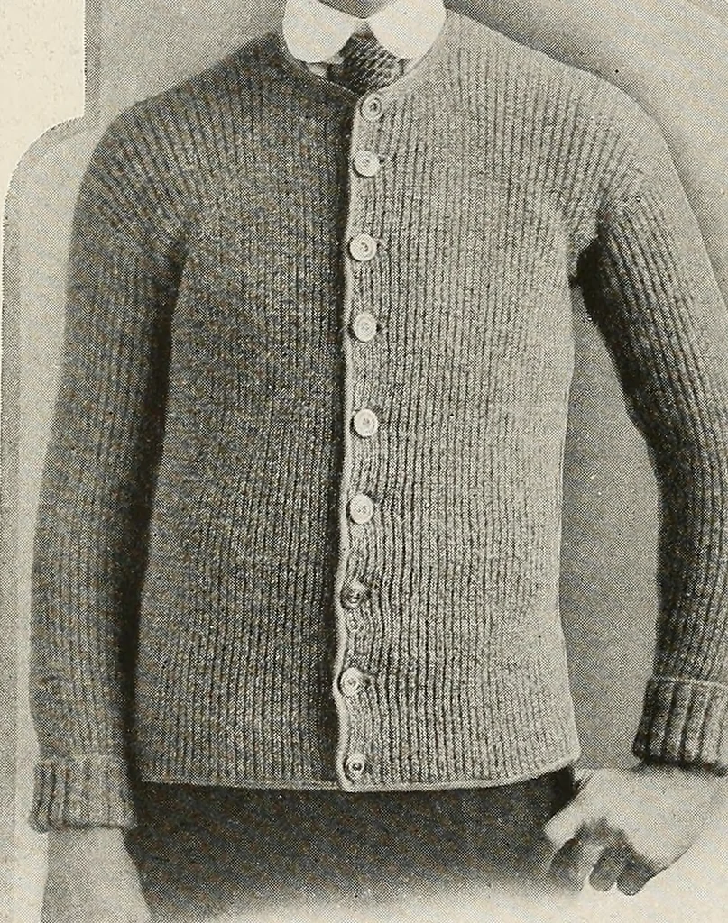 An illustration from The Columbia book of yarns : containing a manual of knitting and crocheting, 1916, leaf 211