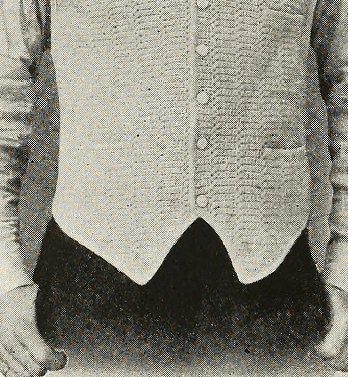 An illustration from The Columbia book of yarns : containing a manual of knitting and crocheting, 1916, leaf 217