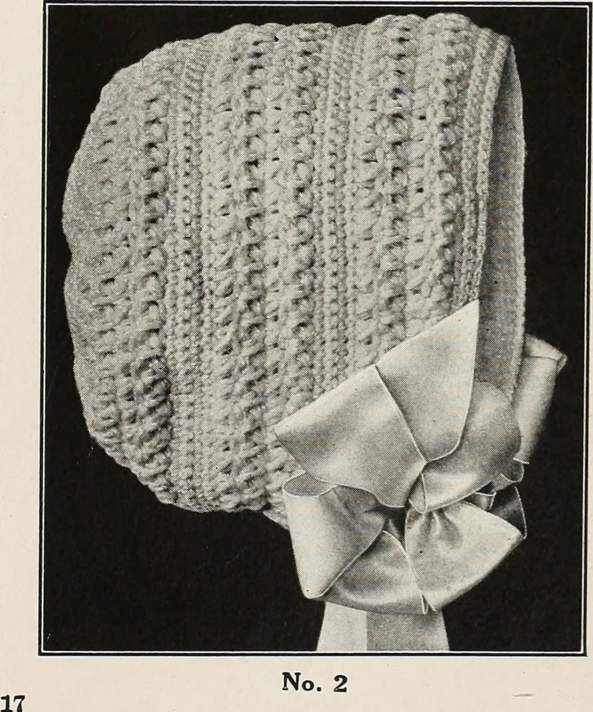An illustration from The Columbia book of yarns : containing a manual of knitting and crocheting, 1916, leaf 22