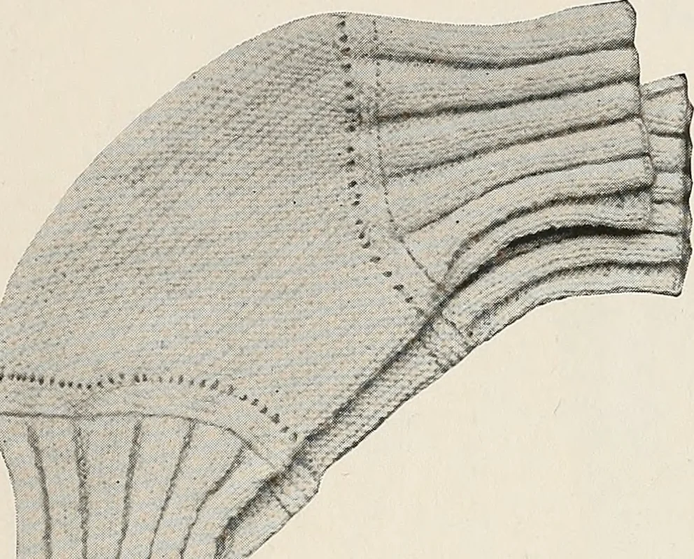 An illustration from The Columbia book of yarns : containing a manual of knitting and crocheting, 1916, leaf 227