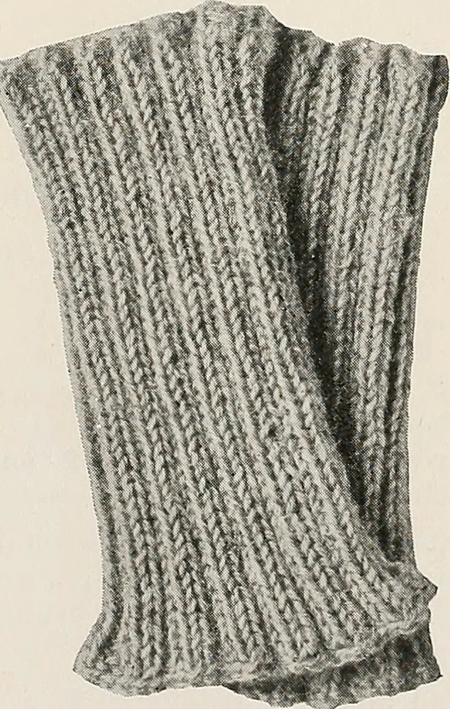 An illustration from The Columbia book of yarns : containing a manual of knitting and crocheting, 1916, leaf 227
