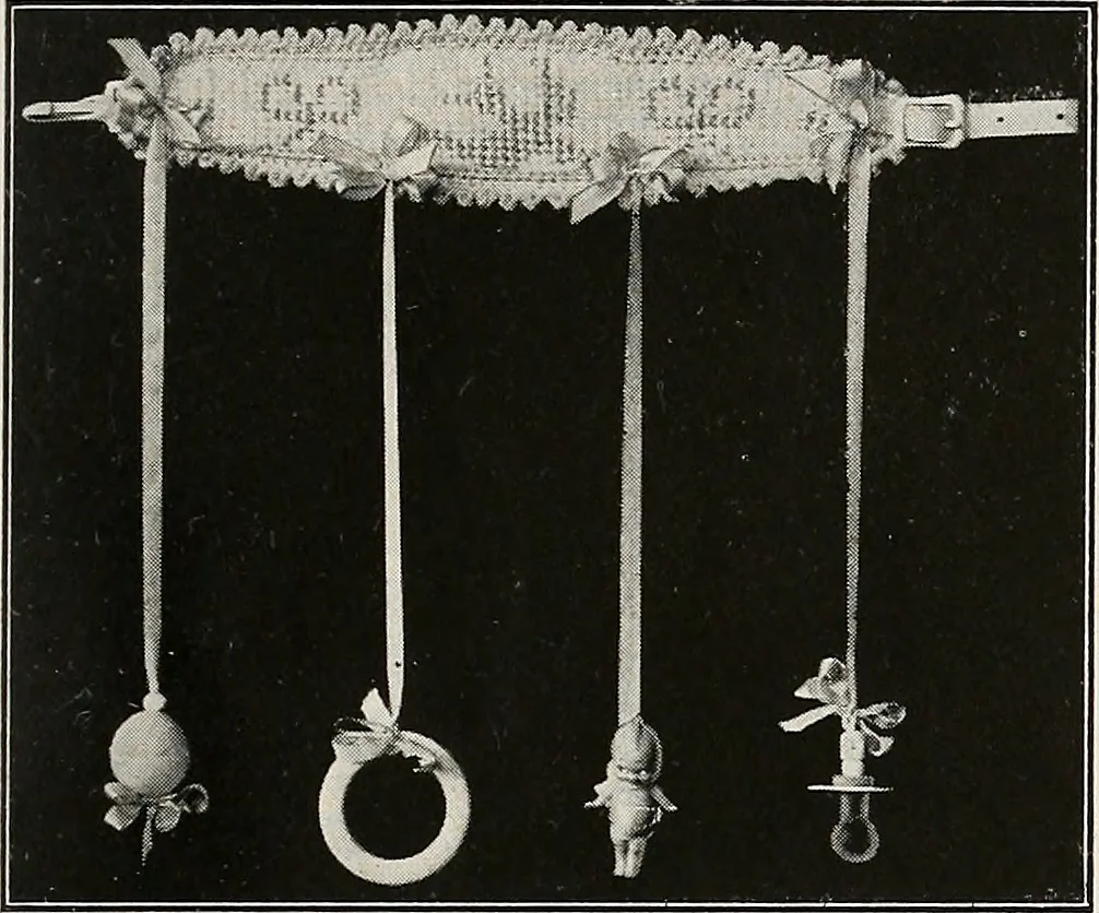 An illustration from The Columbia book of yarns : containing a manual of knitting and crocheting, 1916, leaf 234